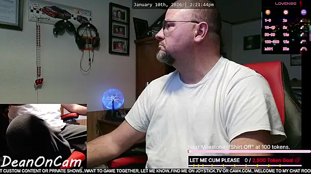 DeanonCam online show from January 10, 2026, 8:21 pm