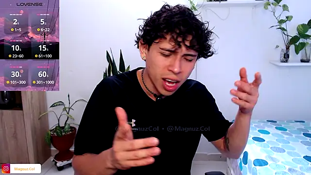 Magnuz Col online show from March 31, 2026, 3:23 pm