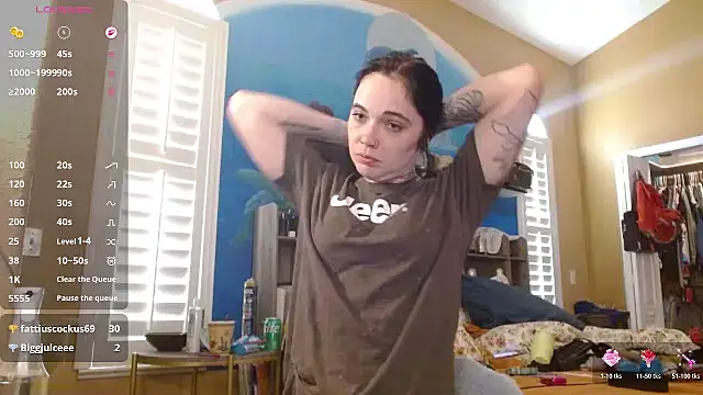 ahungkittykat online show from April 17, 2026, 11:08 pm