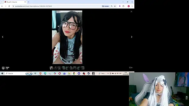 Snapshot of Sweet-Naomi chatting on February 23, 2026, 7:39 am Sweet-Naomi online show from February 23, 2026, 7:39 am