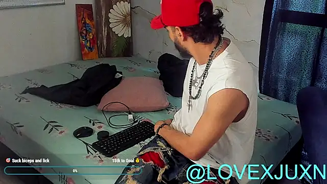 LovexJuxn8 online show from March 13, 2026, 8:15 pm