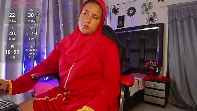 DalilaFalu online show from March 16, 2026, 7:07 pm