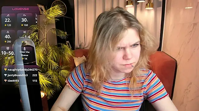 ElizabethVane online show from June 14, 2026, 5:48 pm