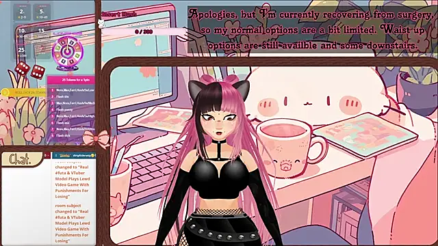 Snapshot of DirtyLilRatty chatting on July 28, 2026, 1:23 am DirtyLilRatty online show from July 28, 2026, 1:23 am