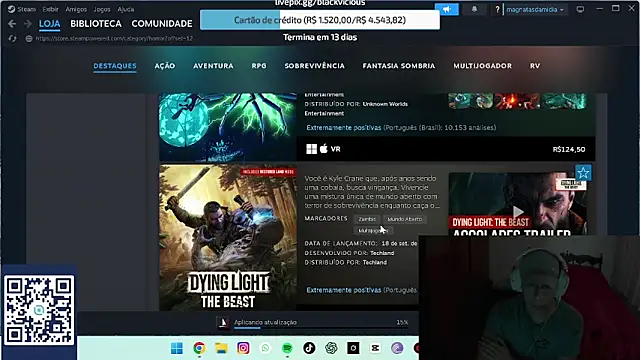 BlackVicius online show from May 8, 2026, 4:12 pm