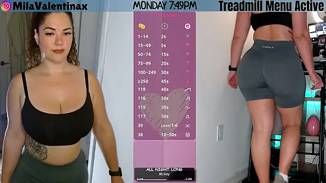 MilaValentina online show from March 30, 2026, 11:50 pm