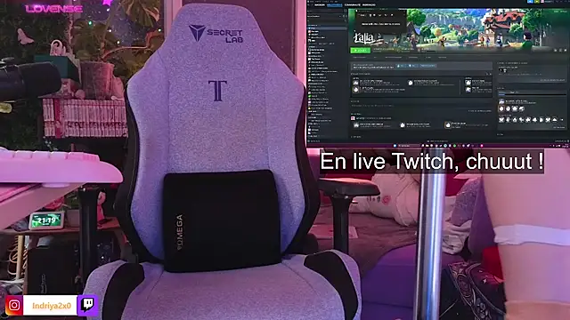 Snapshot of Indriya2x0 chatting on February 27, 2026, 8:20 pm Indriya2x0 online show from February 27, 2026, 8:20 pm