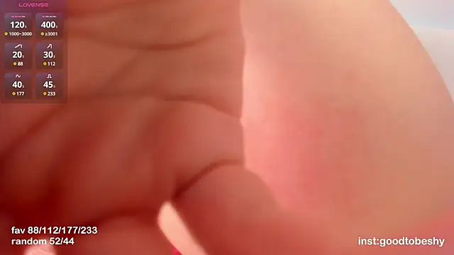 Snapshot of goodtobeshy chatting on February 27, 2025, 10:59 am goodtobeshy online show from February 27, 2025, 10:59 am