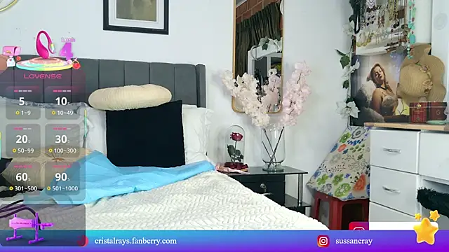 Snapshot of CristalRays chatting on March 9, 2025, 12:53 am CristalRays online show from March 9, 2025, 12:53 am