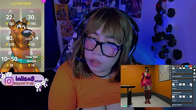 Snapshot of lalisa8 chatting on December 6, 2024, 6:48 am lalisa8 online show from December 6, 2024, 6:48 am