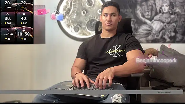 BenjaminCooperk online show from November 16, 2025, 8:09 am