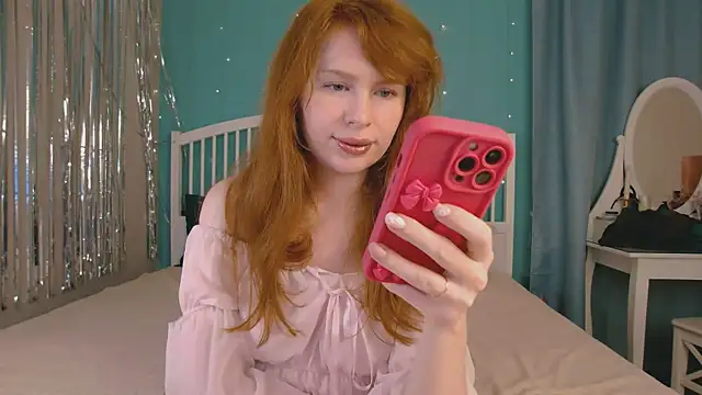 Snapshot of GingerArin chatting on June 25, 2026, 10:09 am GingerArin online show from June 25, 2026, 10:09 am