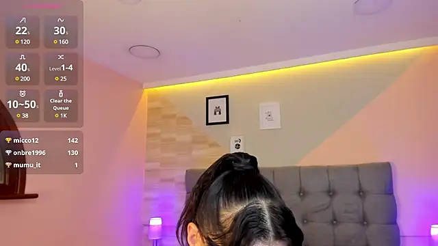  Abril W online show from March 18, 2025, 2:25 am