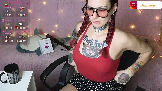 Ginger Stay online show from February 7, 2025, 9:47 am