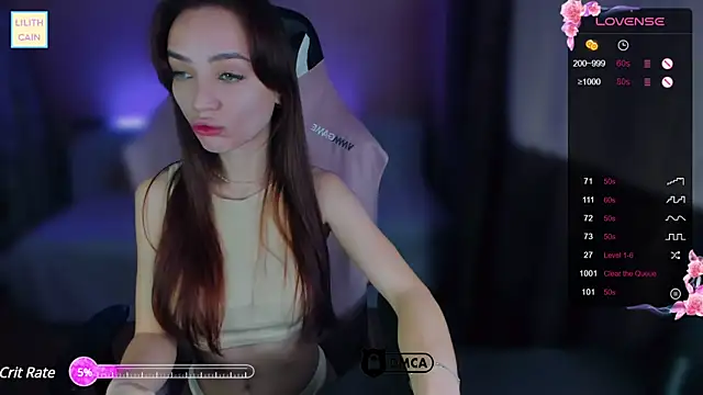 Snapshot of Lilith_Cain chatting on January 14, 2025, 8:20 am Lilith Cain online show from January 14, 2025, 8:20 am