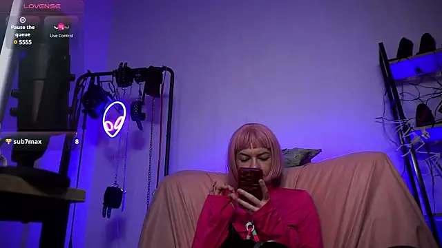 CyberXGoddess online show from March 22, 2025, 7:47 am