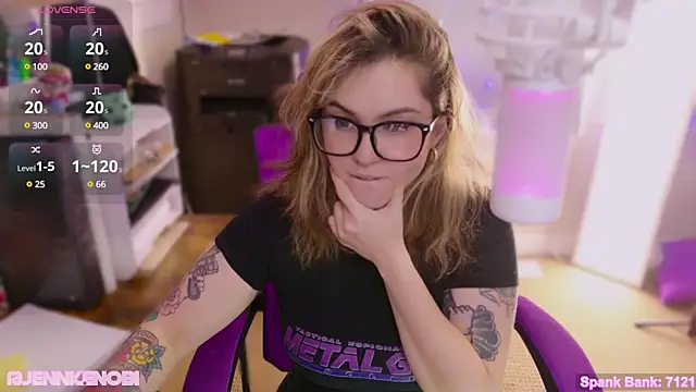 Snapshot of JennKenobi chatting on February 26, 2025, 6:32 pm JennKenobi online show from February 26, 2025, 6:32 pm