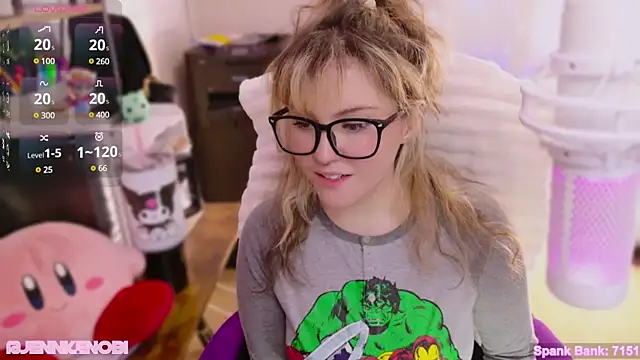 Snapshot of JennKenobi chatting on February 27, 2025, 7:15 pm JennKenobi online show from February 27, 2025, 7:15 pm