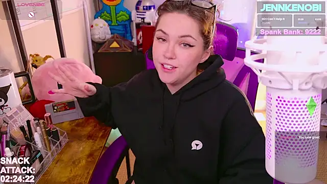 Snapshot of JennKenobi chatting on March 18, 2025, 3:31 pm JennKenobi online show from March 18, 2025, 3:31 pm