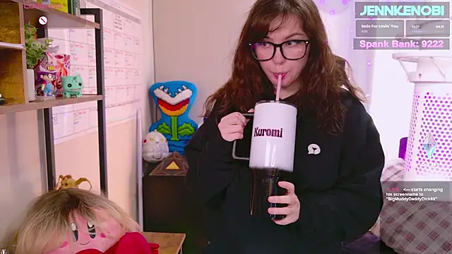 Snapshot of JennKenobi chatting on March 18, 2025, 6:37 pm JennKenobi online show from March 18, 2025, 6:37 pm