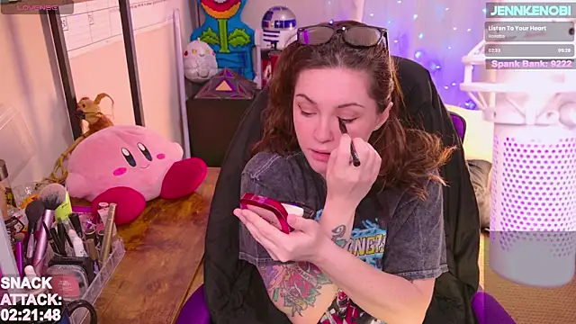 Snapshot of JennKenobi chatting on March 20, 2025, 3:14 pm JennKenobi online show from March 20, 2025, 3:14 pm