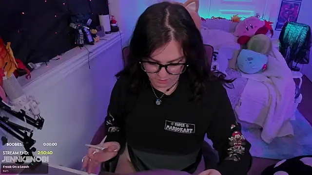 Snapshot of JennKenobi chatting on October 21, 2025, 2:51 pm JennKenobi online show from October 21, 2025, 2:51 pm