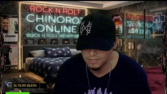 chino roz online show from June 1, 2026, 7:15 pm