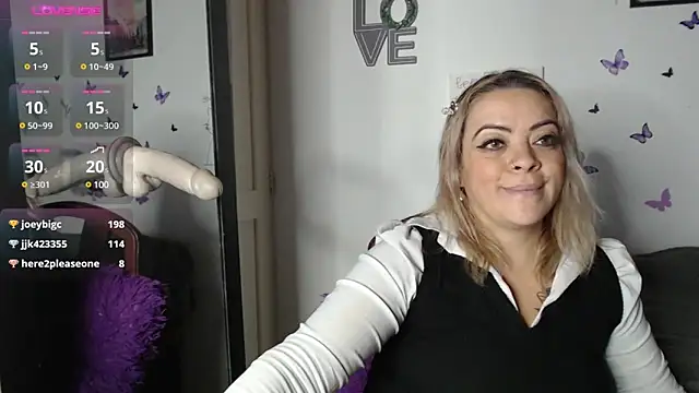 LIila28six online show from January 21, 2025, 2:11 am