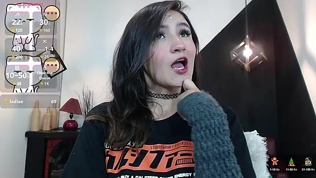 Perla Campbell online show from December 23, 2024, 8:03 pm