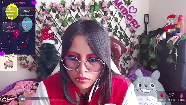 MidoriQuiinn online show from December 6, 2024, 8:07 pm