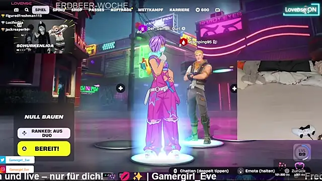 GamerGirl Eve online show from March 2, 2025, 10:59 pm