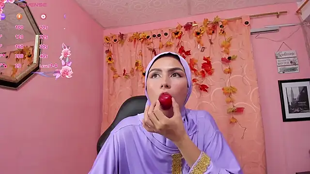 DarshaKhemu online show from November 27, 2025, 8:44 pm