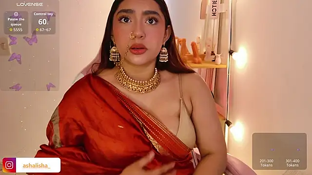 ashalisha online show from March 24, 2026, 2:55 pm