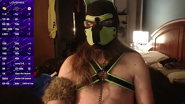 kinkywolf429 online show from October 19, 2025, 9:37 pm