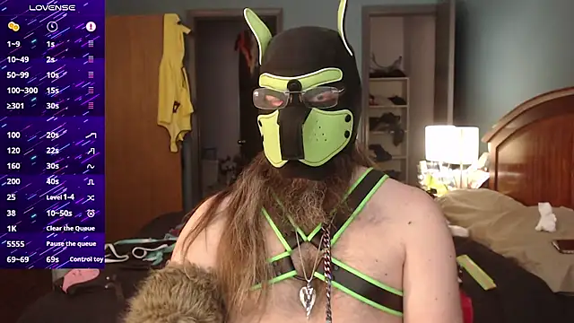 kinkywolf429 online show from December 17, 2025, 8:37 pm