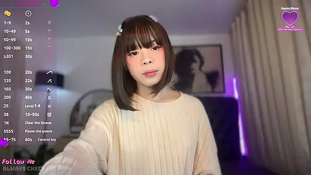 SweetCheska19 online show from June 26, 2026, 4:22 pm
