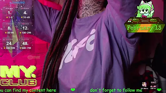 Witch Emma online show from February 13, 2026, 7:37 am