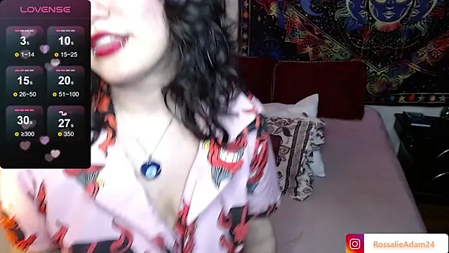 RossalieAdam24 online show from February 5, 2025, 1:04 am