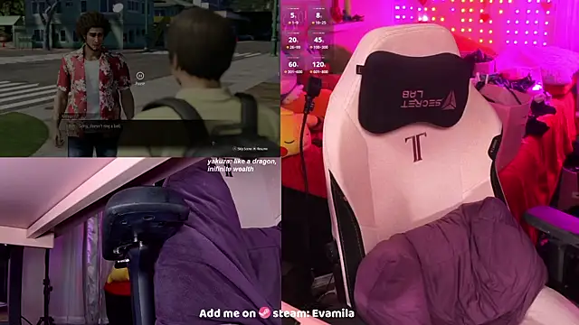 evamila online show from February 7, 2025, 4:59 am