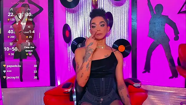 nickyminach  online show from April 12, 2026, 10:15 pm