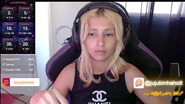 jujubinhahot online show from September 27, 2025, 5:40 pm