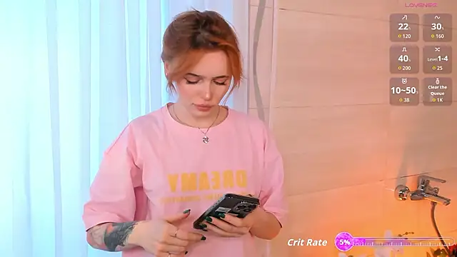 Phoenix Margo online show from February 23, 2026, 3:48 am