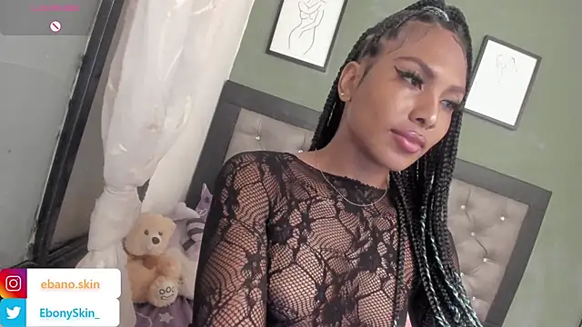 Snapshot of EbonySkin chatting on March 5, 2026, 8:21 am EbonySkin online show from March 5, 2026, 8:21 am