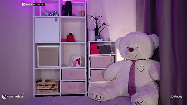 Karamelsw  online show from March 7, 2026, 11:24 pm