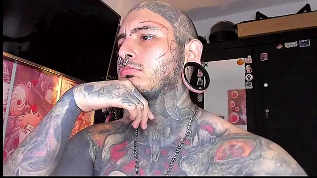 DEATHINK666XX online show from February 1, 2025, 6:40 pm