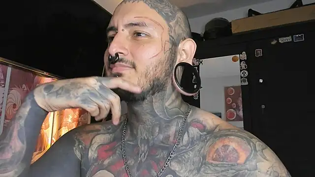 DEATHINK666XX online show from February 18, 2025, 2:38 am