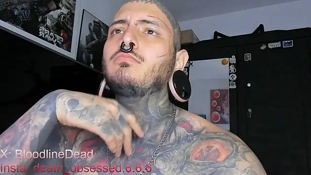 DEATHINK666XX online show from March 14, 2025, 12:32 am