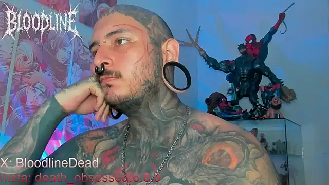 DEATHINK666XX online show from September 15, 2025, 3:56 pm