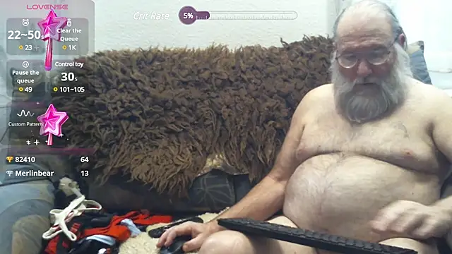 SexySantaC online show from January 26, 2025, 8:34 pm