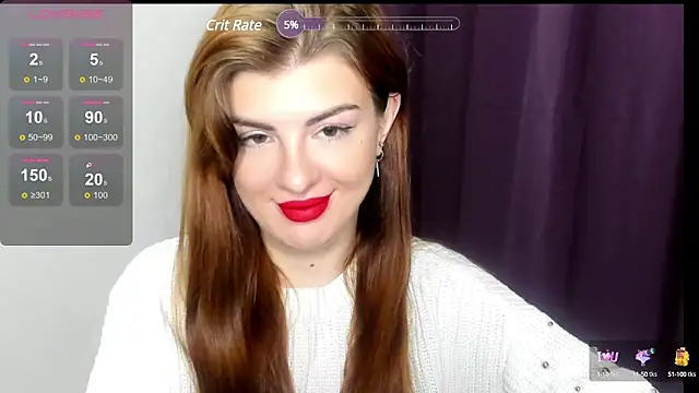  comefeelme  online show from January 18, 2025, 4:15 am